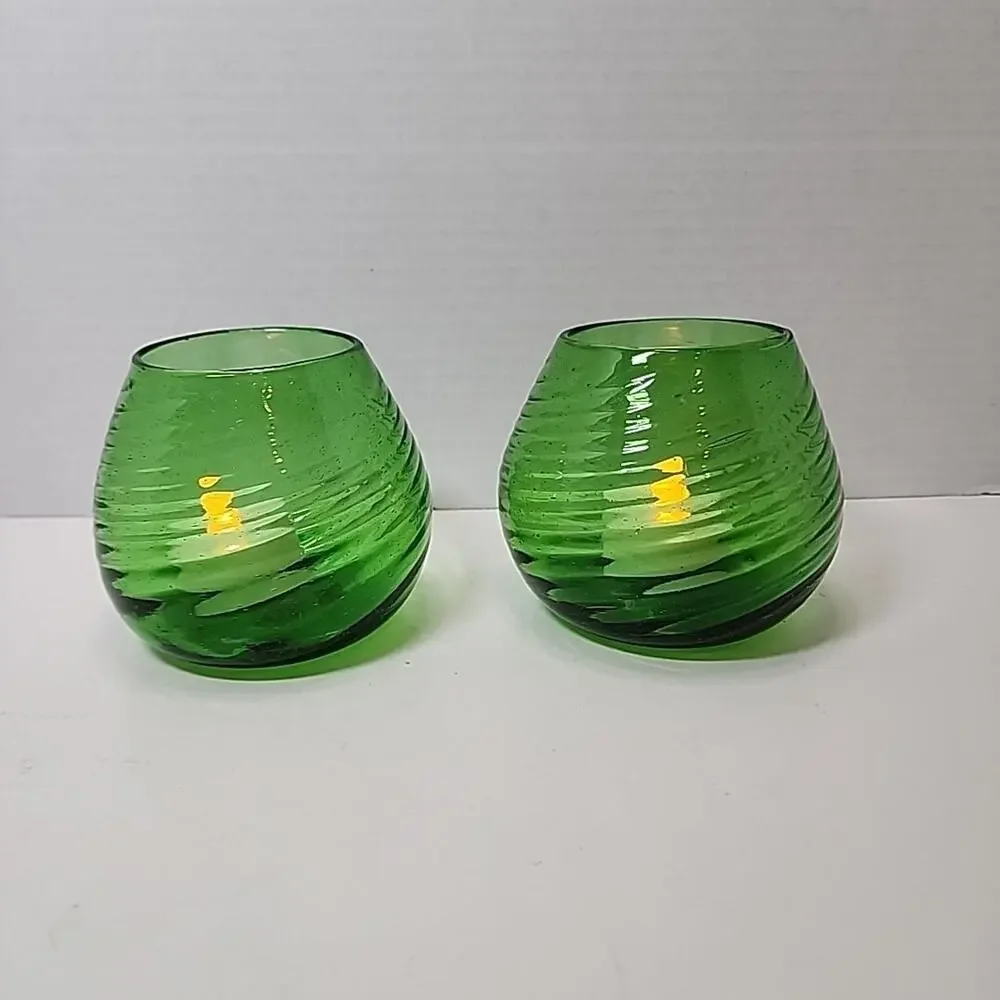 Unmarked hand blown